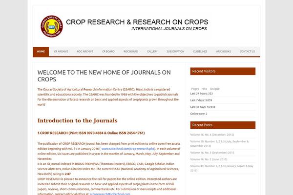 Iconic One theme site design template sample