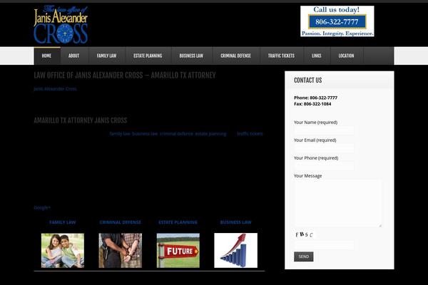 crossattorney.com site used Aaronson7th