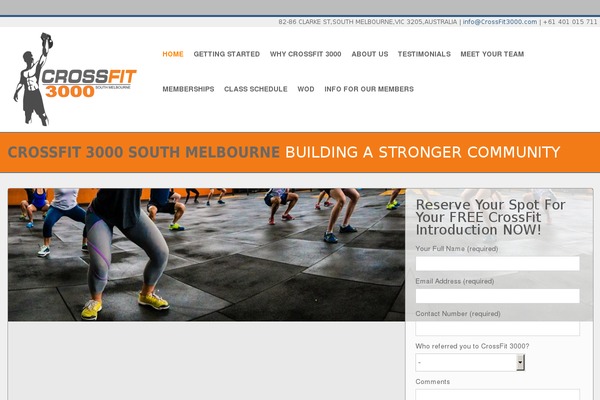 crossfit3000.com site used Cleanthemelight