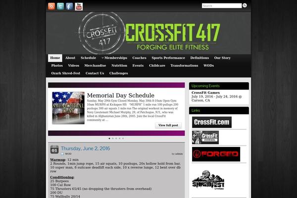 Graphene theme site design template sample