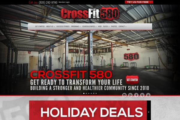 crossfit580.com site used Siteplicitycustom