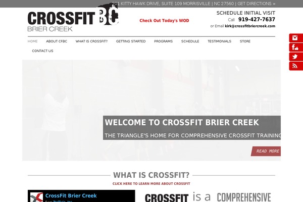 crossfitbriercreek.com site used Crossfit-brier-creek