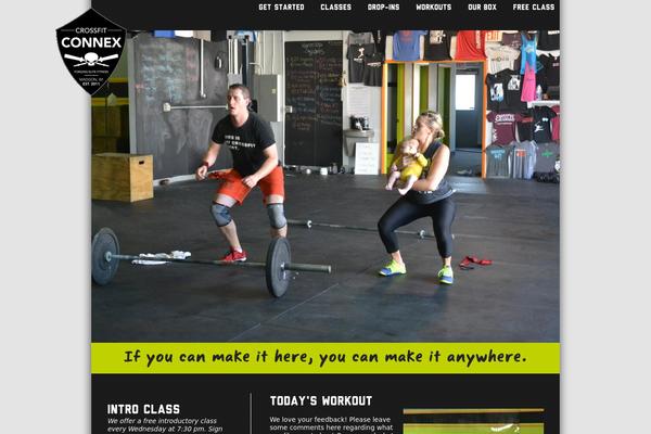 crossfitconnex.com site used Wod