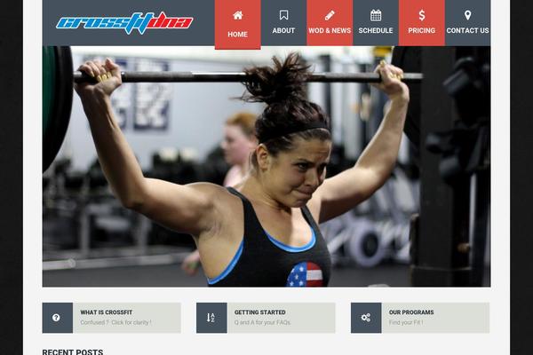 crossfitdna.com site used Gt3-wp-fit