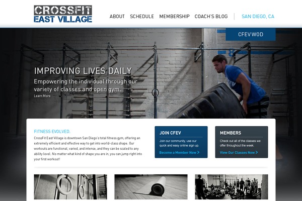 crossfiteastvillage.com site used Cfev