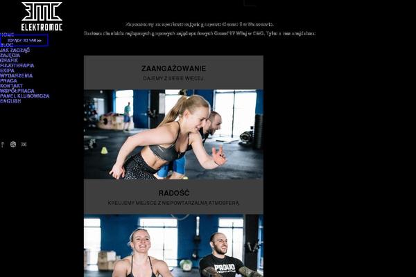 crossfitelektromoc.pl site used Crossfitelektromoc