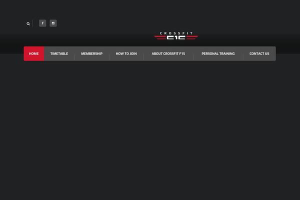 Ironfit theme site design template sample