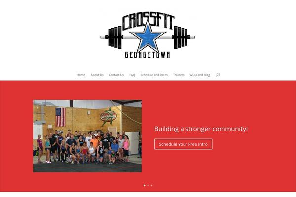 Divi theme site design template sample
