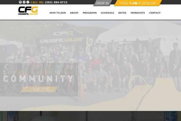 crossfitgolden.com site used Siteplicitycustom