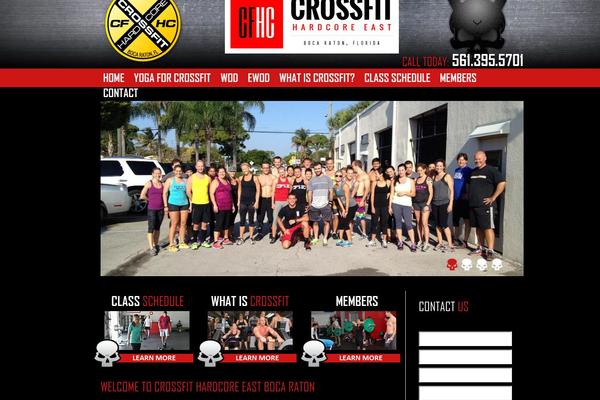 crossfithardcoreeastboca.com site used 561media