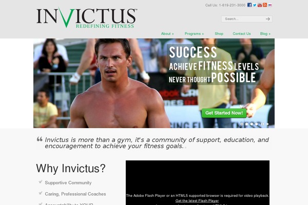 crossfitinvictus.com site used Invictus-2023