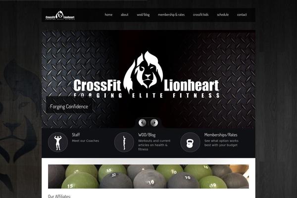 Power-gym theme site design template sample