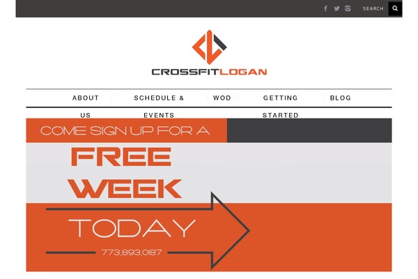 crossfitlogan.com site used Chicagostrength