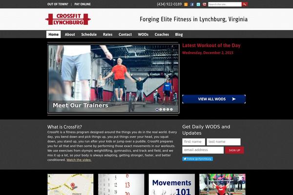 crossfitlynchburg.com site used Cflynchburg
