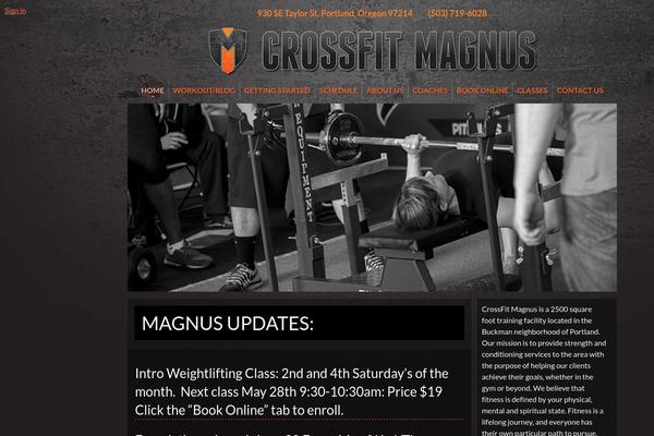 crossfitmagnus.com site used Magnus