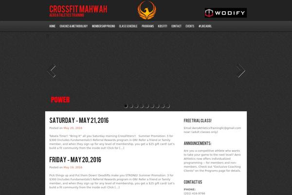 Underfire theme site design template sample