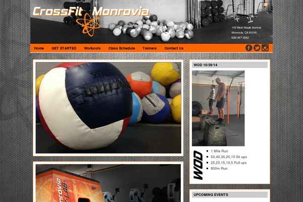 crossfitmonrovia.com site used Crossfit2