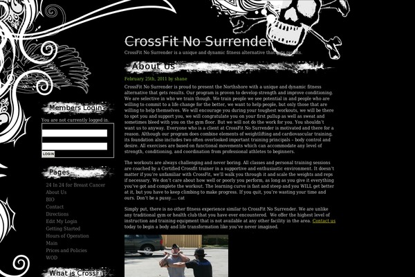 crossfitnosurrender.com site used Decayed