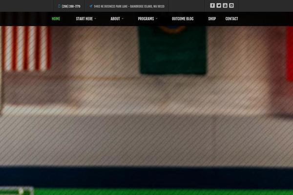 Salient theme site design template sample