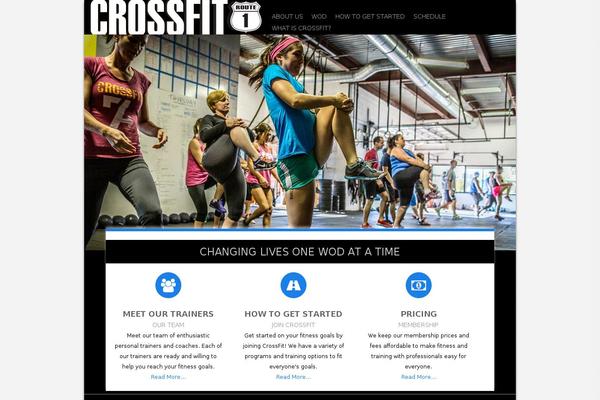 crossfitroute1.com site used Crossfit-route1