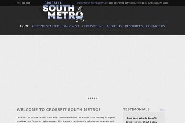 crossfitsouthmetro.com site used Southmetro