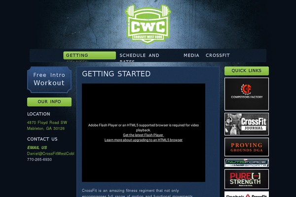 crossfitwestcobb.com site used Crossfitwestcobb