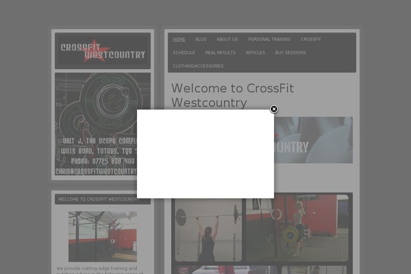 crossfitwestcountry.com site used Fitness-hub