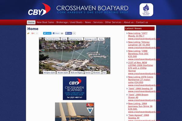 crosshavenboatyard.com site used Cby2