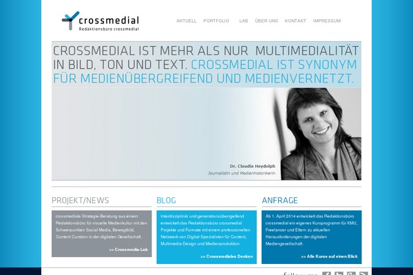 crossmedial.info site used Themify-corporate