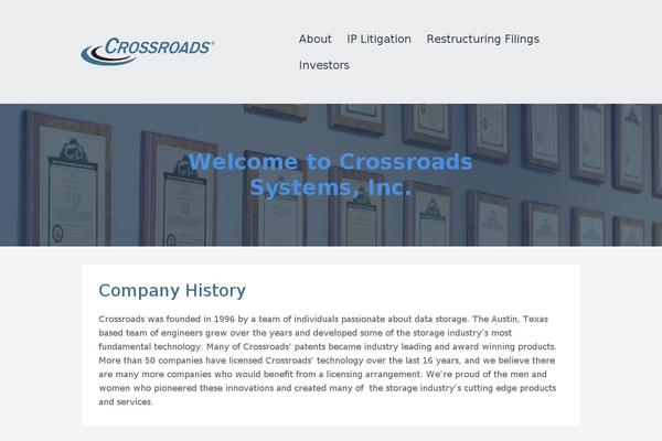 crossroads.com site used Builder-summit-custom