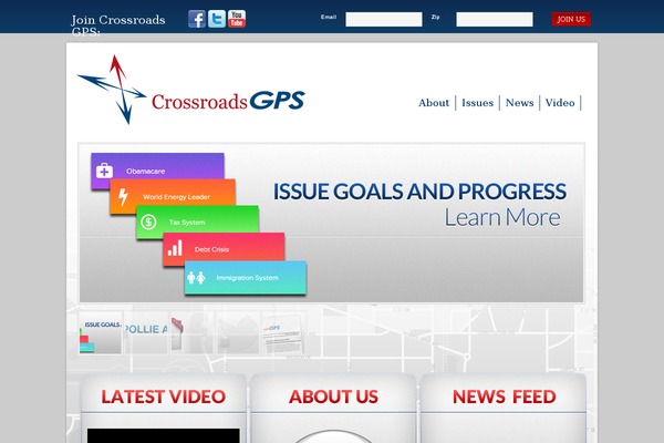 crossroadsgps.org site used Crossroadsgps