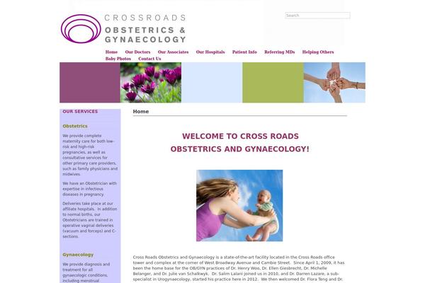 crossroadsobgyn.ca site used Crobgyn