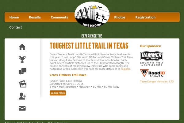 crosstimberstrailruns.com site used Crosstimbers