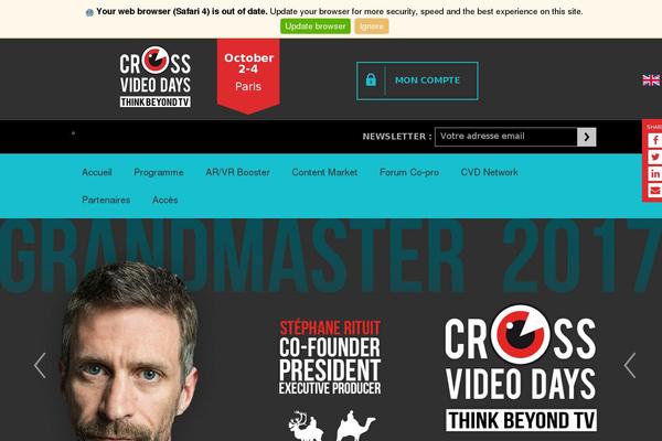 crossvideodays.com site used Cvd