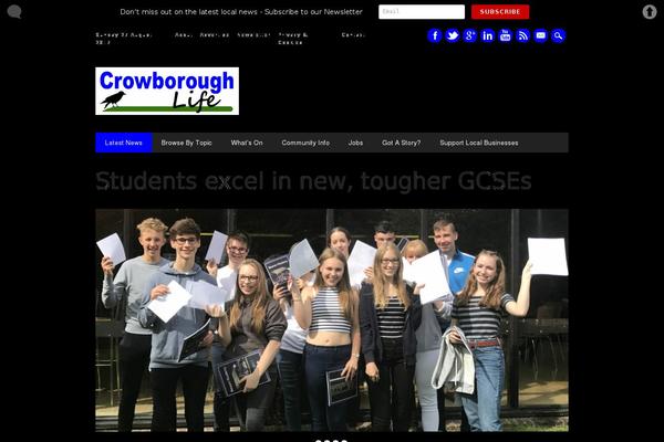 crowboroughlife.com site used The-newswire2