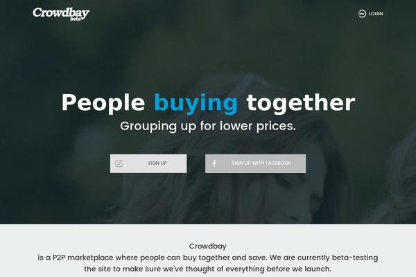 crowdbay.com site used Wpgroupbuy