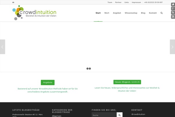 Enfold theme site design template sample