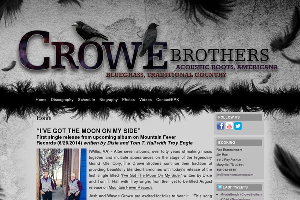 crowebrothers.com site used Twentyten-streamline