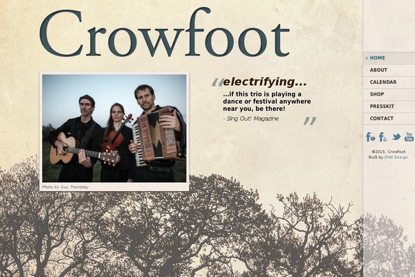 crowfootmusic.com site used Crowfoot