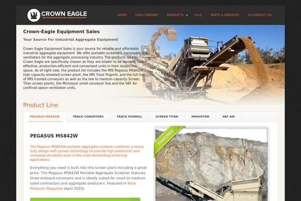 crown-eagle.ca site used Crowneagle