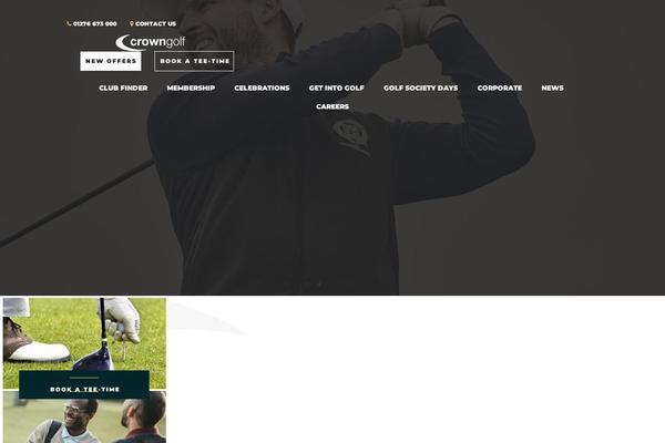 crown-golf.co.uk site used Crowngolf