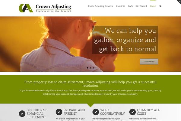 Avada theme site design template sample