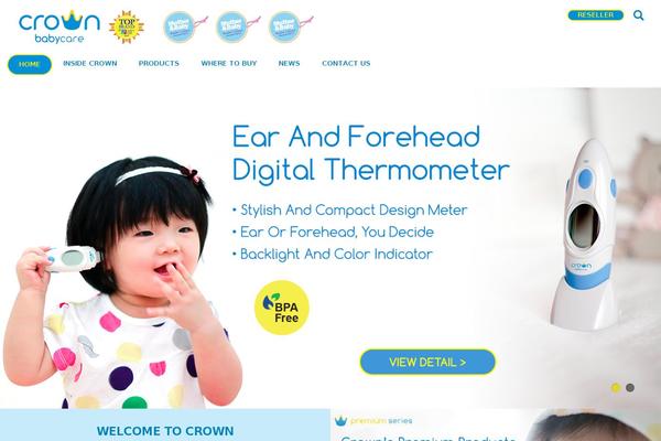crownbabycare.com site used Crownbabycare
