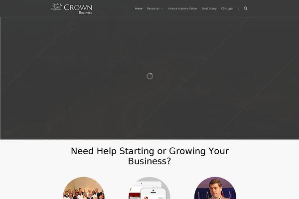 crownbiz.com site used Crownbiz-salient