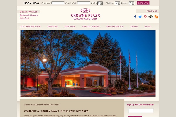 crowneplazaconcord.com site used Cpconcord