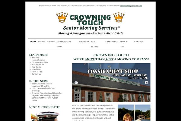 crowningtouchusa.com site used GeneratePress