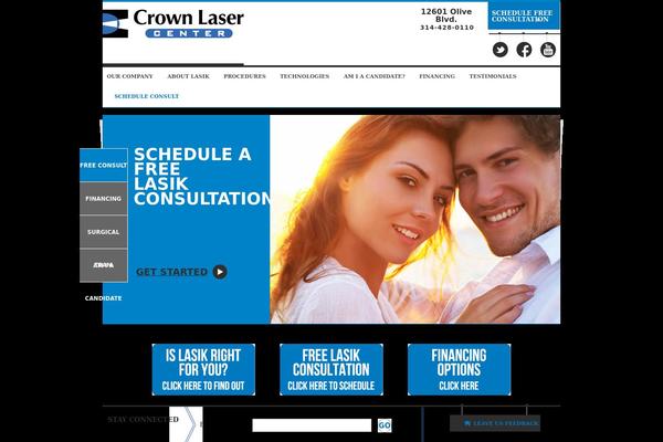 crownlasercenter.com site used Crownlasercenter