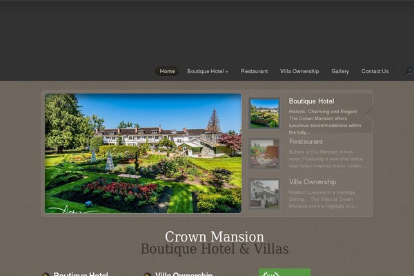crownmansion.com site used Lumin