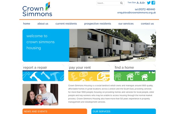 crownsimmons.org.uk site used Crown-simmons