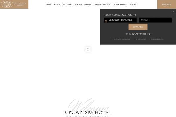 crownspahotel.com site used Genesis-crown